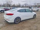 2018 Hyundai Elantra Sel Белый vin: 5NPD84LF1JH345706