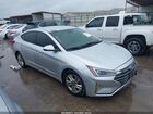 2019 Hyundai Elantra Sel Silver vin: 5NPD84LF1KH411253
