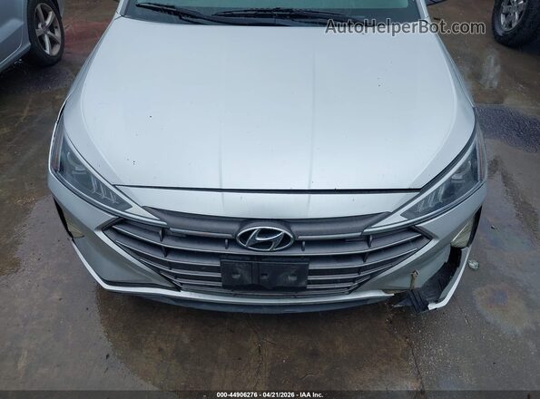 5NPD84LF1KH411253 2019 HYUNDAI ELANTRA Silver Vista del cuadro de instrumentos