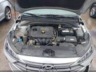 2019 Hyundai Elantra Sel Silver vin: 5NPD84LF1KH411253