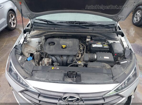 5NPD84LF1KH411253 2019 HYUNDAI ELANTRA Silver Vista trasera