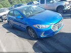 2017 Hyundai Elantra Se Blue vin: 5NPD84LF2HH119622