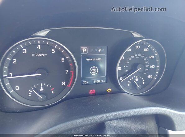 5NPD84LF2HH164365 2017 HYUNDAI ELANTRA Blue უკანა სავარძლების ხედი