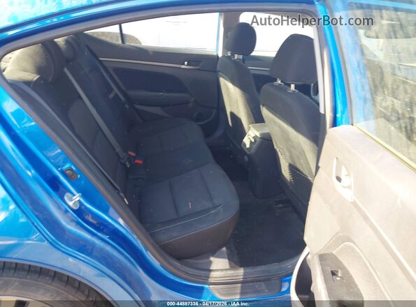 5NPD84LF2HH164365 2017 HYUNDAI ELANTRA Blue VIN კოდის სტიკერის ხედი