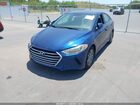 2017 Hyundai Elantra Se Синий vin: 5NPD84LF2HH191940