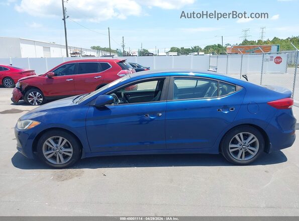 5NPD84LF2HH191940 2017 HYUNDAI ELANTRA Синий 