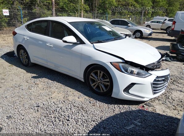5NPD84LF2HH199326 2017 HYUNDAI ELANTRA White Delantero derecho
