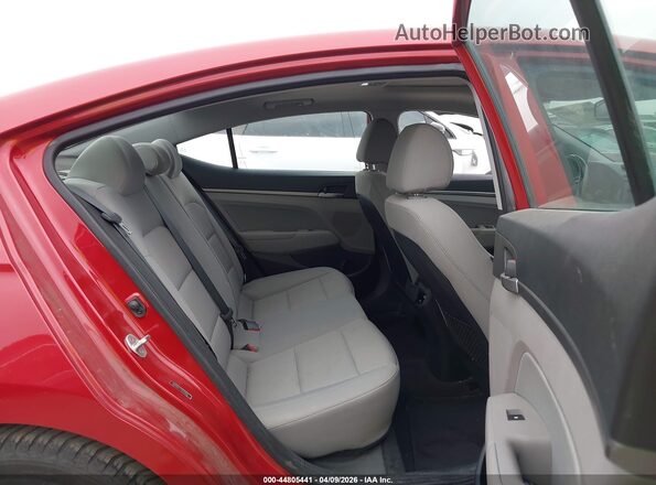 5NPD84LF2JH214168 2018 HYUNDAI ELANTRA Красный Вид наклейки с VIN-кодом