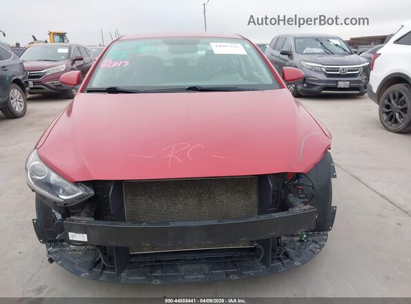 5NPD84LF2JH214168 2018 HYUNDAI ELANTRA Красный Вид задней части салона