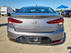 2019 Hyundai Elantra Sel Gray vin: 5NPD84LF2KH415926