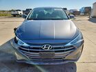 2019 Hyundai Elantra Sel Gray vin: 5NPD84LF2KH415926