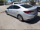 2019 Hyundai Elantra Sel Серебряный vin: 5NPD84LF2KH435853