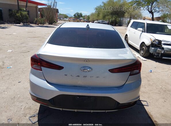 5NPD84LF2KH435853 2019 HYUNDAI ELANTRA Серебряный 
