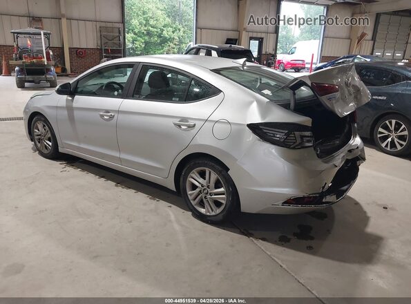 5NPD84LF2KH467038 2019 HYUNDAI ELANTRA Серый Задняя левая четверть