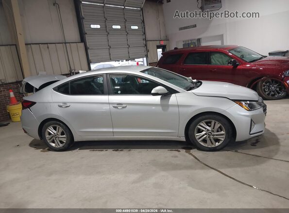 5NPD84LF2KH467038 2019 HYUNDAI ELANTRA Серый Вид задней части салона