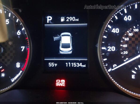 5NPD84LF2KH467038 2019 HYUNDAI ELANTRA Серый 