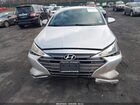 2019 Hyundai Elantra Value Edition Gray vin: 5NPD84LF2KH475866