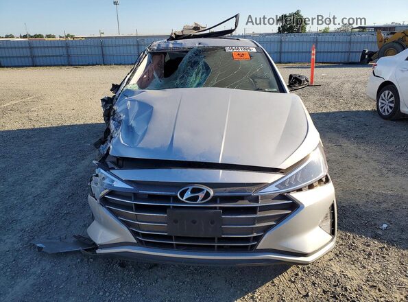 5NPD84LF2KH493705 2019 HYUNDAI ELANTRA Silver წინა ხედი