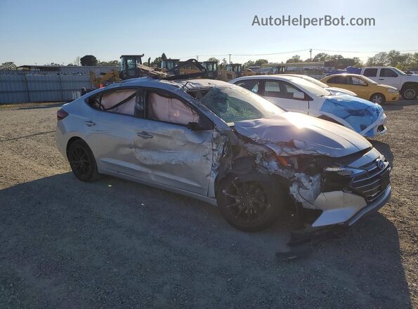 5NPD84LF2KH493705 2019 HYUNDAI ELANTRA Silver წინა მარჯვენა