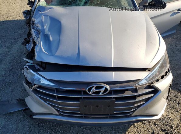 5NPD84LF2KH493705 2019 HYUNDAI ELANTRA Silver უკანა სალონის ხედი