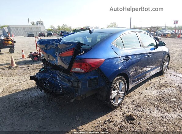 5NPD84LF2LH547635 2020 HYUNDAI ELANTRA Blue Задня права чверть