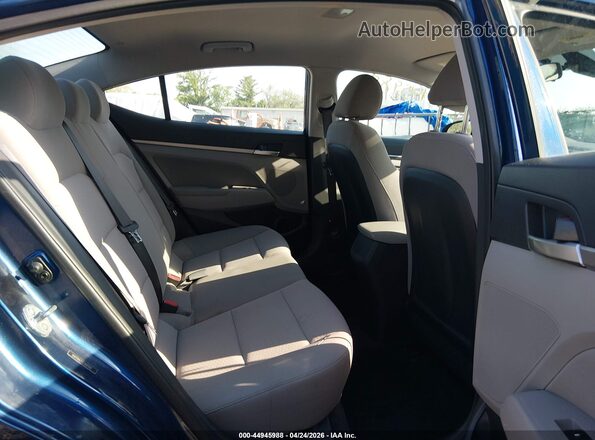 5NPD84LF2LH547635 2020 HYUNDAI ELANTRA Blue Вид наклейки з VIN-кодом