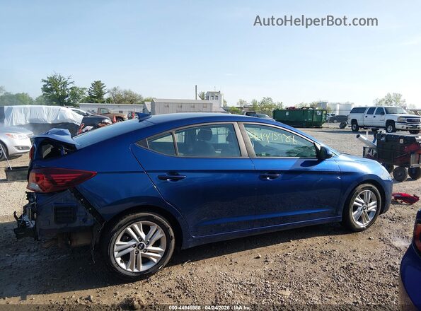 5NPD84LF2LH547635 2020 HYUNDAI ELANTRA Blue Панорамний вид салону 360°