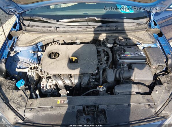 5NPD84LF2LH547635 2020 HYUNDAI ELANTRA Blue Вид ззаду