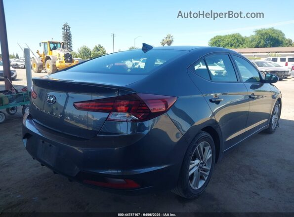 5NPD84LF2LH561082 2020 HYUNDAI ELANTRA Gray Tył prawy