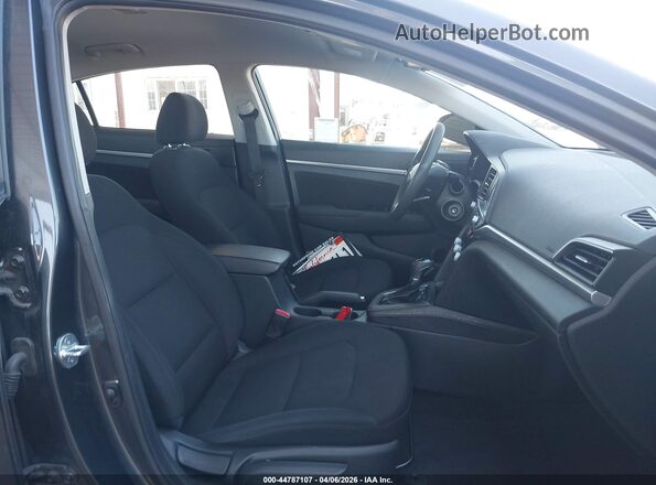 5NPD84LF2LH561082 2020 HYUNDAI ELANTRA Gray Widok wnętrza z przodu