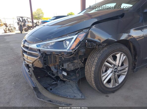 5NPD84LF2LH561082 2020 HYUNDAI ELANTRA Gray Widok z przodu