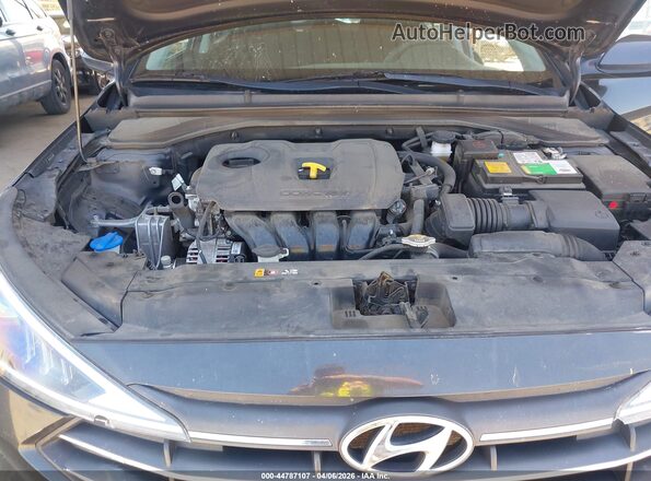 5NPD84LF2LH561082 2020 HYUNDAI ELANTRA Gray Widok z tyłu