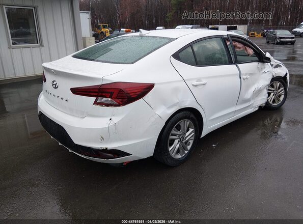 5NPD84LF2LH561695 2020 HYUNDAI ELANTRA Белый Задняя правая четверть
