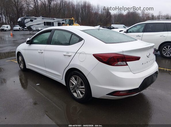 5NPD84LF2LH561695 2020 HYUNDAI ELANTRA Белый Задняя левая четверть