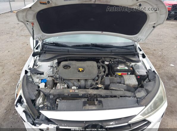 5NPD84LF2LH563270 2020 HYUNDAI ELANTRA Белый Вид сзади