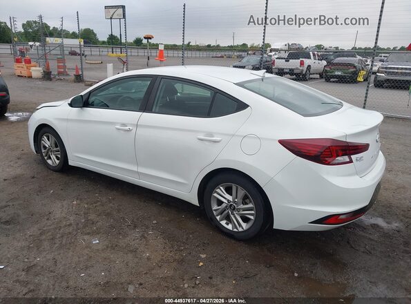 5NPD84LF2LH563270 2020 HYUNDAI ELANTRA Белый Задняя левая четверть