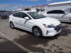 2020 Hyundai Elantra Sel White vin: 5NPD84LF2LH568937