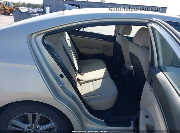 5NPD84LF3HH158932 2017 HYUNDAI ELANTRA Beige Vista de la etiqueta del VIN
