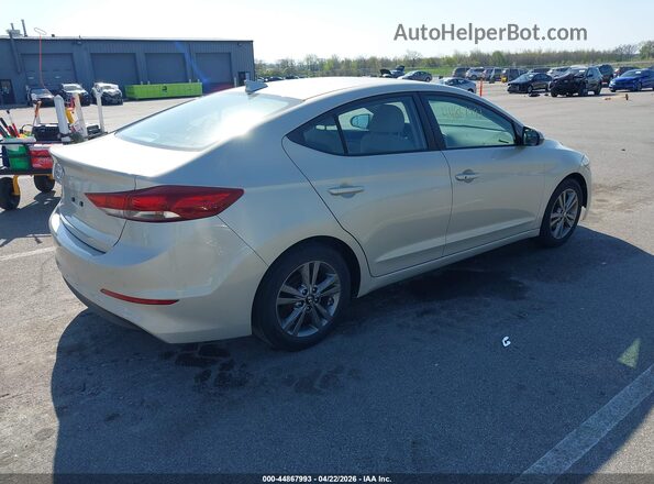 5NPD84LF3HH158932 2017 HYUNDAI ELANTRA Beige Trasero derecho