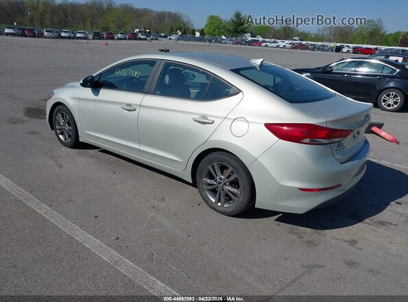 5NPD84LF3HH158932 2017 HYUNDAI ELANTRA Beige Trasero izquierdo
