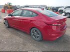 2018 Hyundai Elantra Sel Красный vin: 5NPD84LF3JH217614