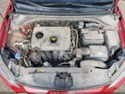 2018 Hyundai Elantra Sel Красный vin: 5NPD84LF3JH217614