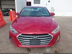 2018 Hyundai Elantra Sel Красный vin: 5NPD84LF3JH217614