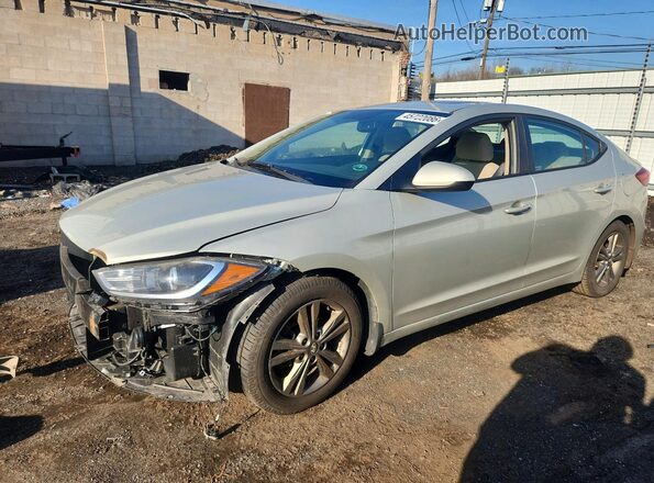 5NPD84LF3JH271284 2018 HYUNDAI ELANTRA Cream Przód lewy