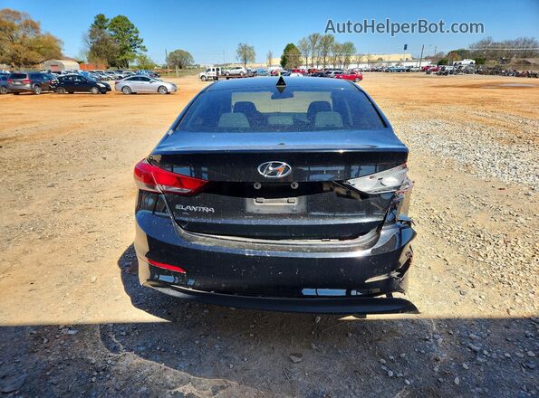 5NPD84LF3JH303473 2018 HYUNDAI ELANTRA Черный Вид сзади