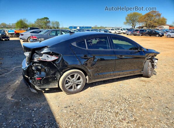 5NPD84LF3JH303473 2018 HYUNDAI ELANTRA Черный Задняя правая четверть