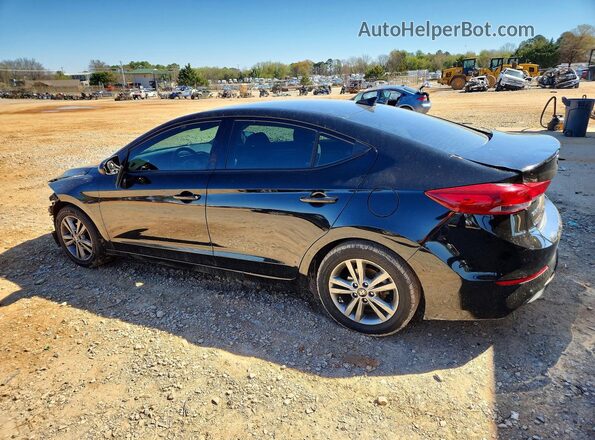 5NPD84LF3JH303473 2018 HYUNDAI ELANTRA Черный Задняя левая четверть