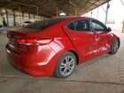 2017 Hyundai Elantra Se Красный vin: 5NPD84LF4HH044633