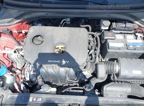 5NPD84LF4HH129309 2017 HYUNDAI ELANTRA Красный Вид сзади