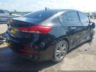 2018 Hyundai Elantra Sel Black vin: 5NPD84LF4JH234891